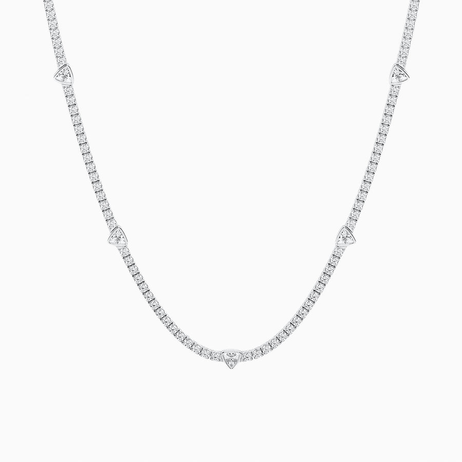 Empowering 8.7ct Trillion Necklace