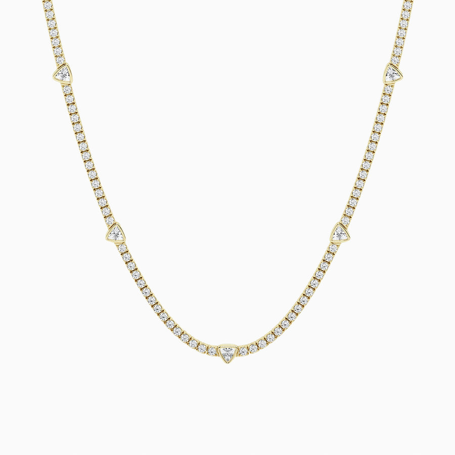 Empowering 8.7ct Trillion Necklace