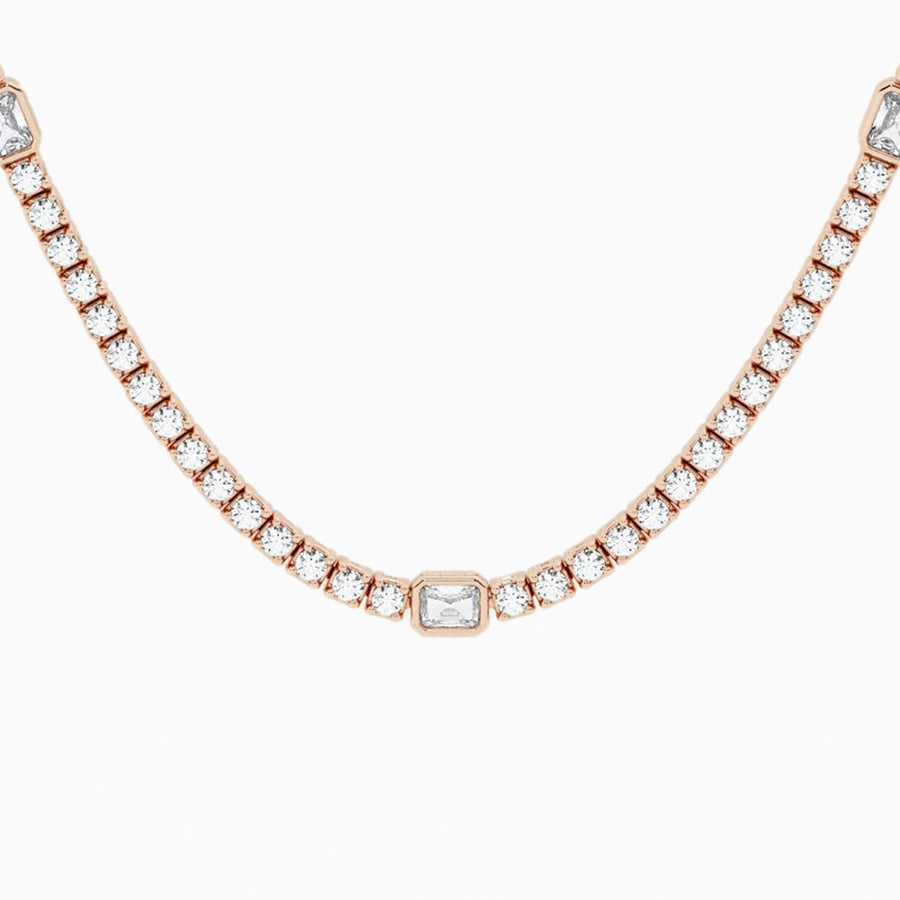 Empowering 8.7ct Radiant Necklace