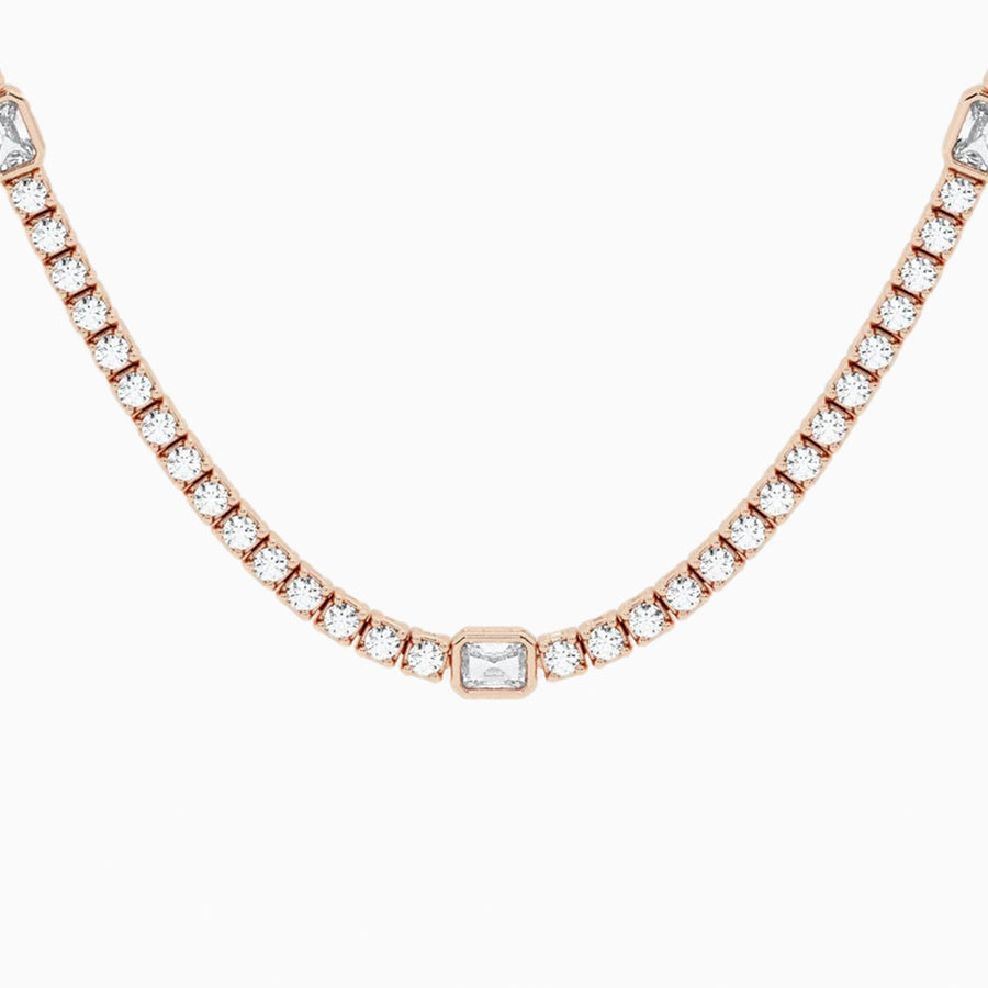 Empowering 8.7ct Radiant Necklace