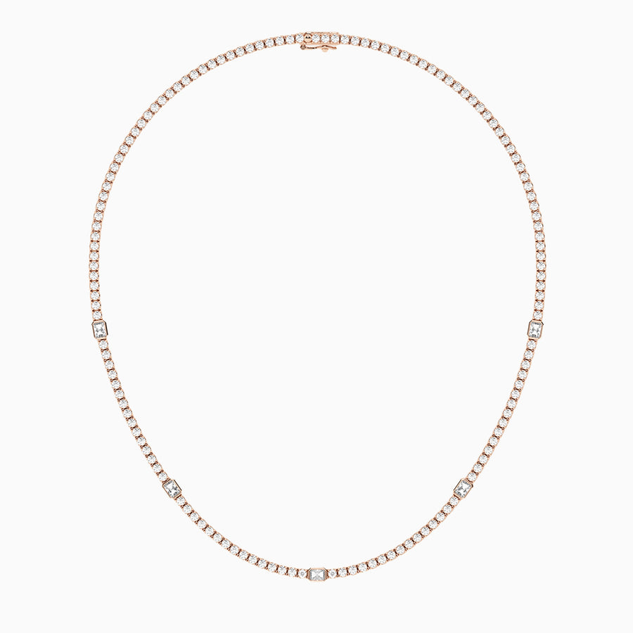 Empowering 8.7ct Radiant Necklace