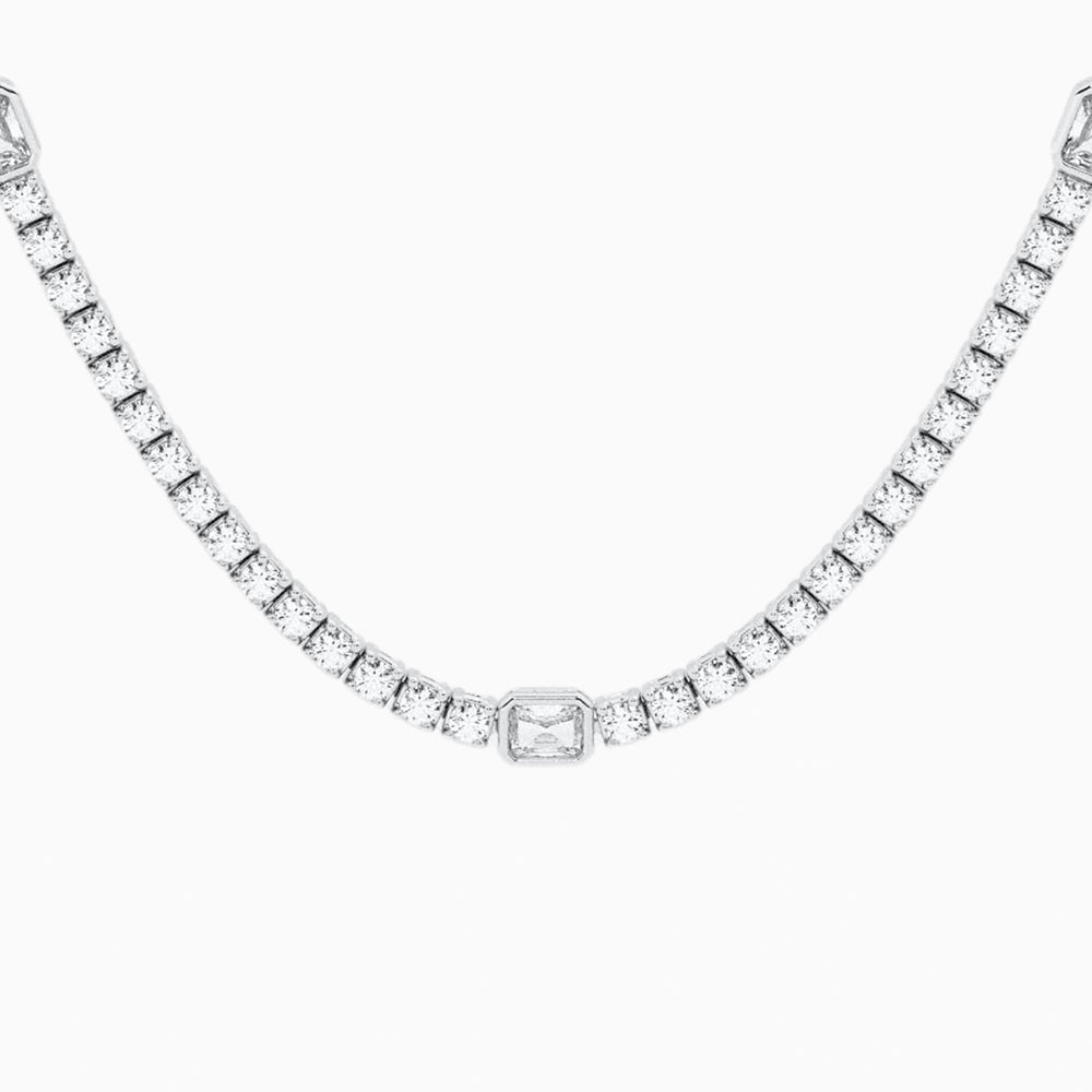 Empowering 8.7ct Radiant Necklace