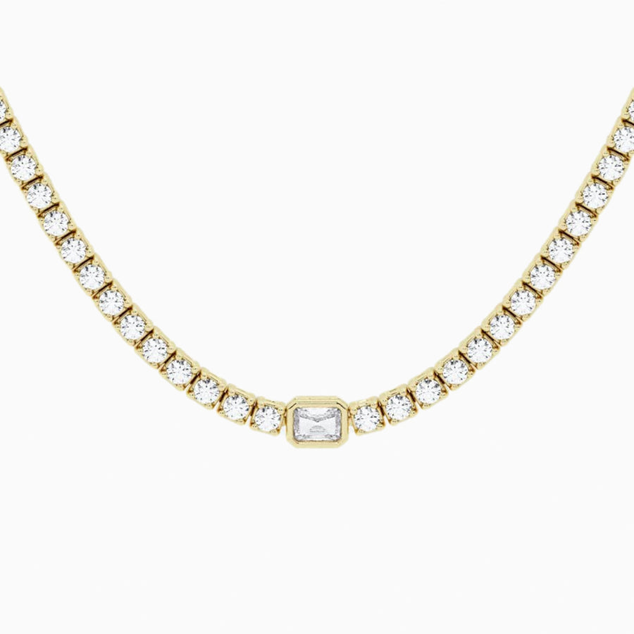 Empowering 8.7ct Radiant Necklace