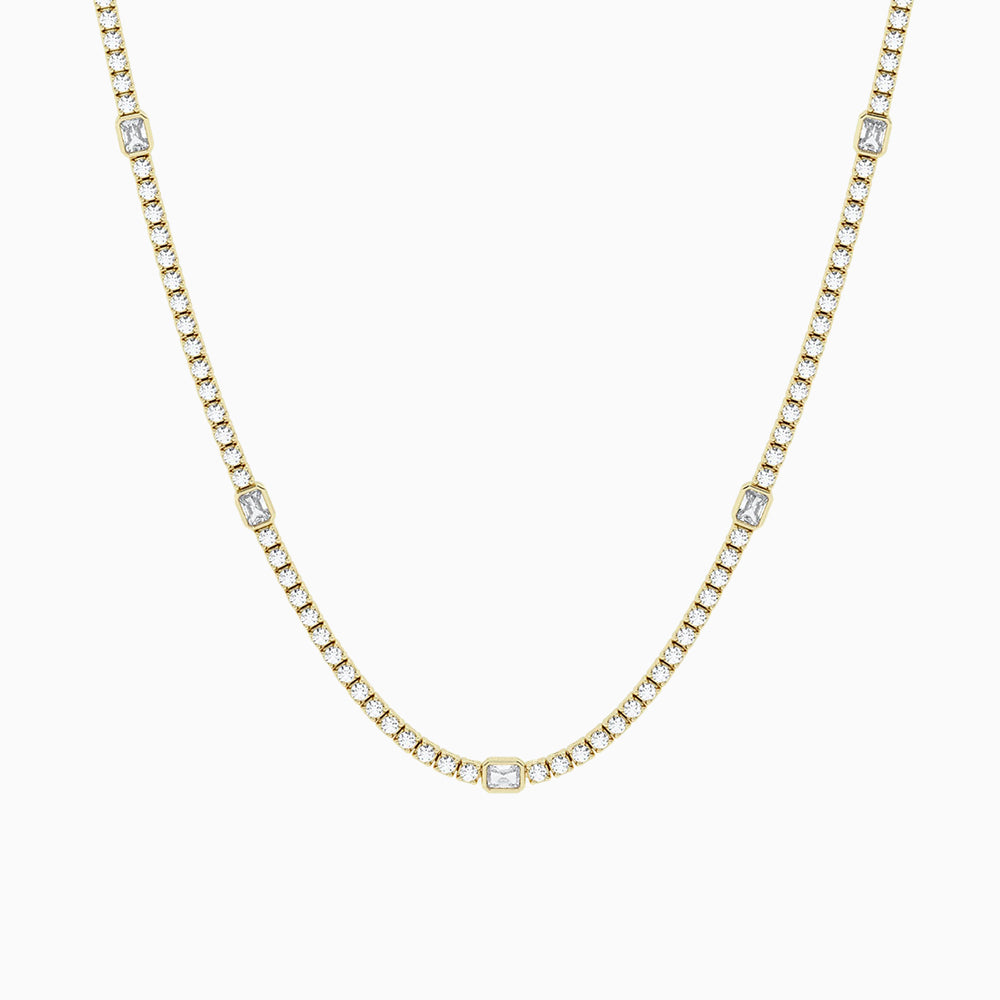 Empowering 8.7ct Radiant Necklace