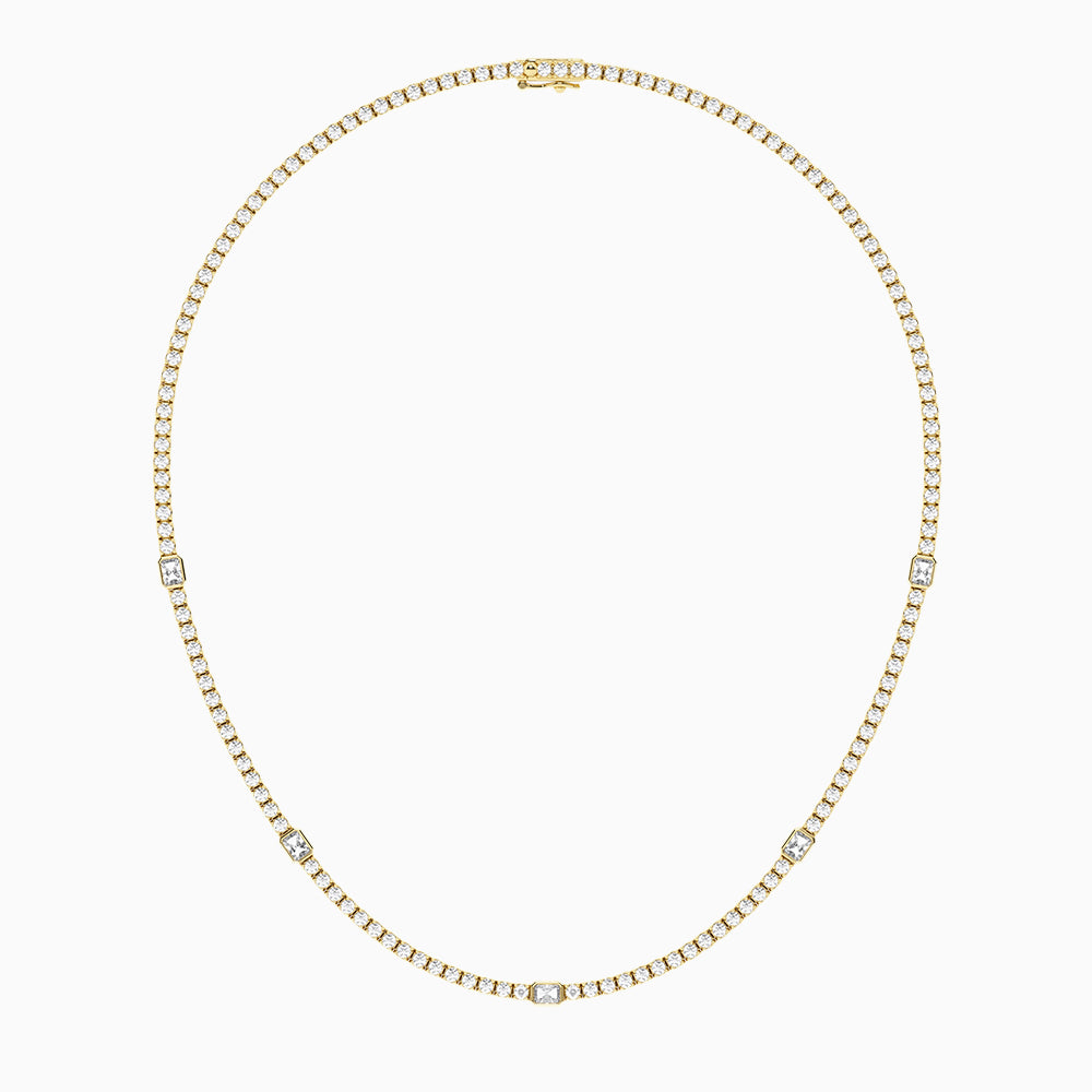 Empowering 8.7ct Radiant Necklace