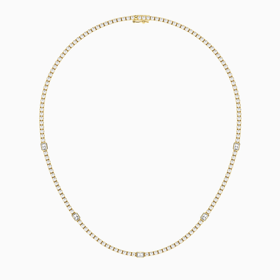 Empowering 8.7ct Radiant Necklace