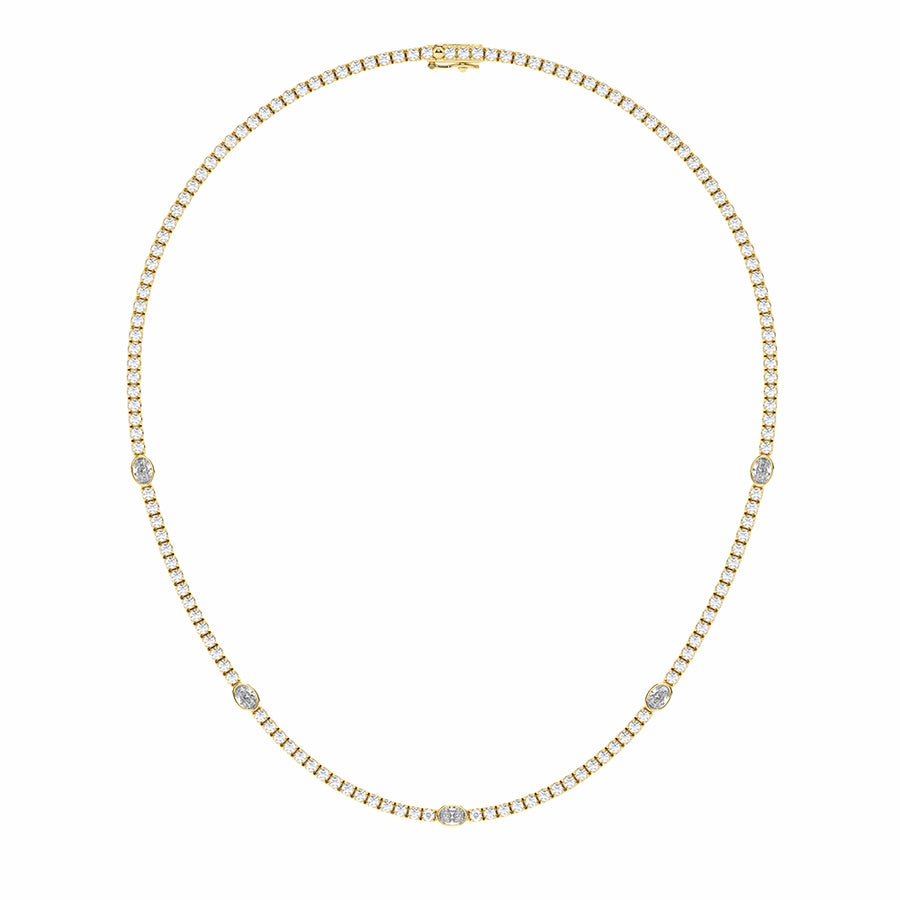 Empowering 8.6ct Oval Necklace