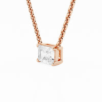 Ethereal 0.50ct Radiant Necklace