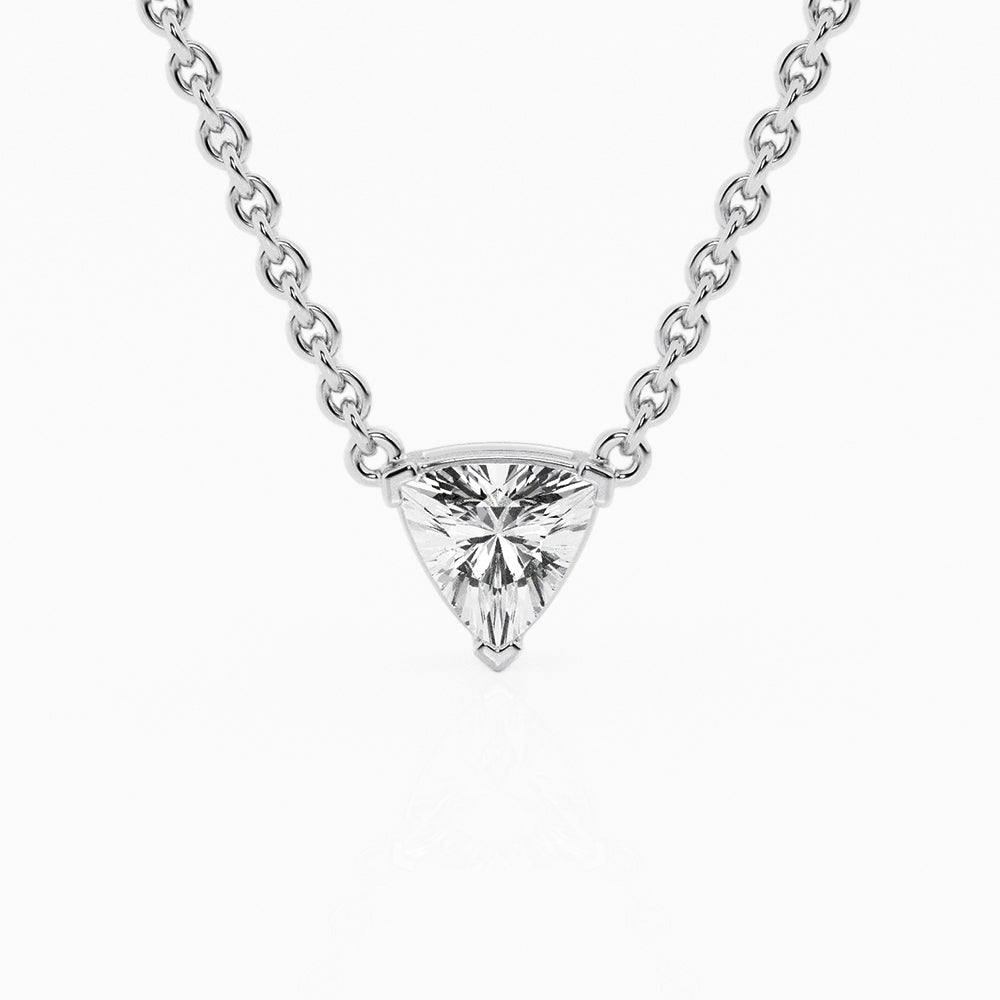 Ethereal 0.50ct Trillion Necklace