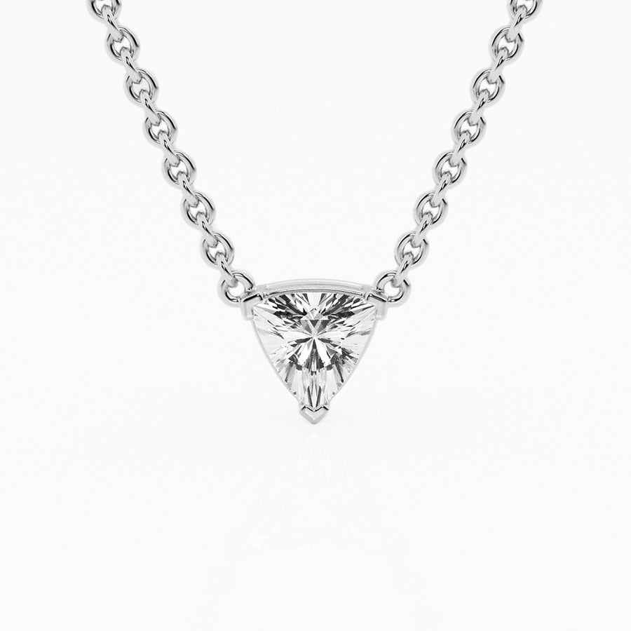 Ethereal 0.50ct Trillion Necklace