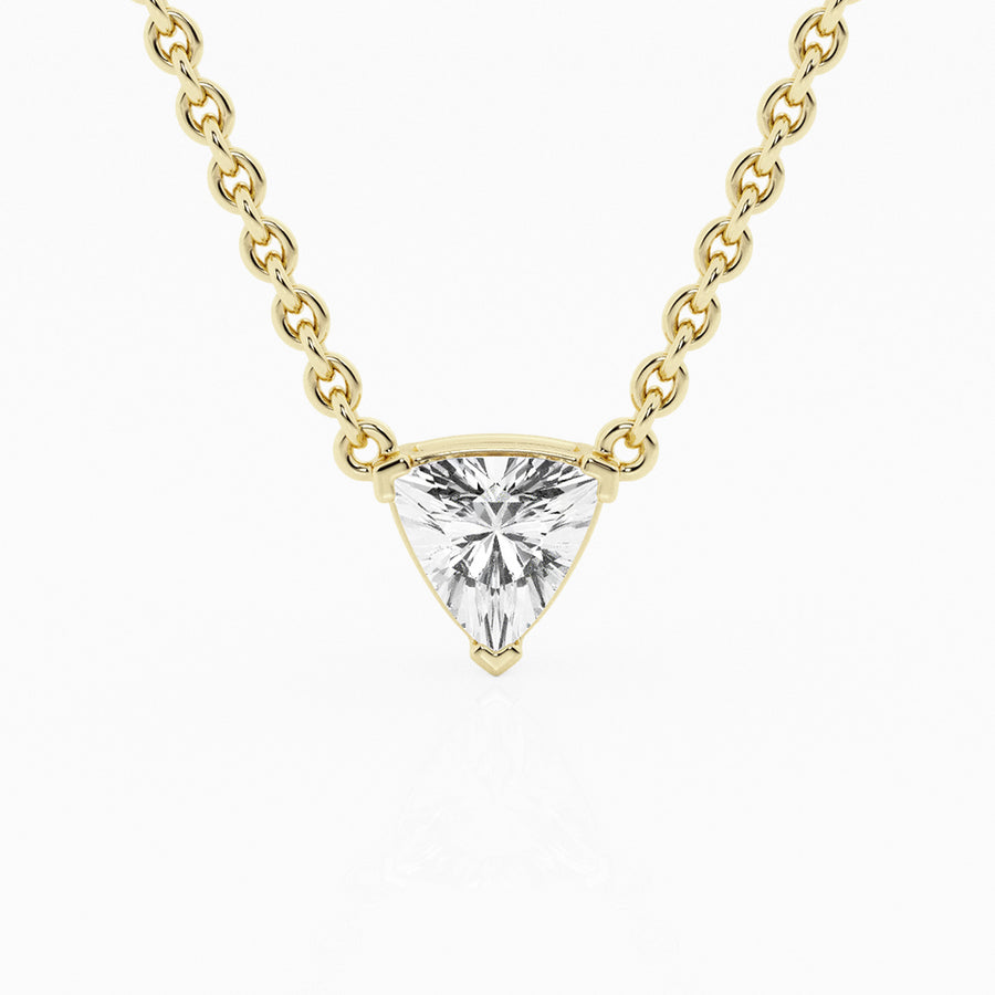 Ethereal 0.50ct Trillion Necklace