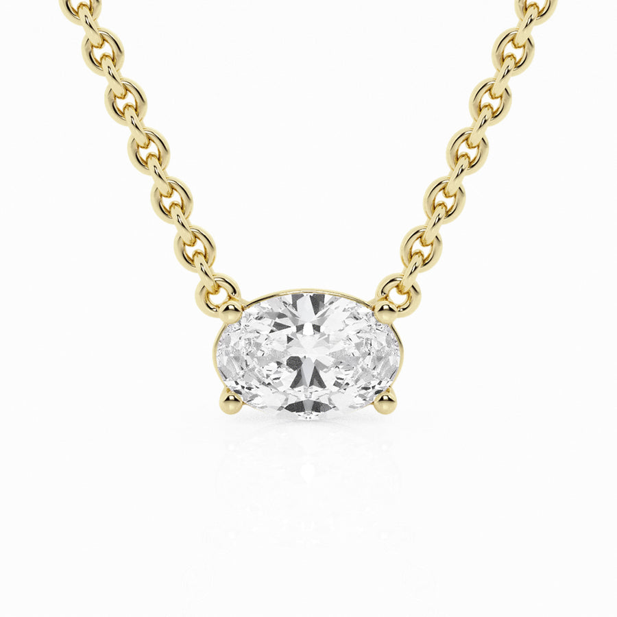 Ethereal 0.50ct Oval Necklace