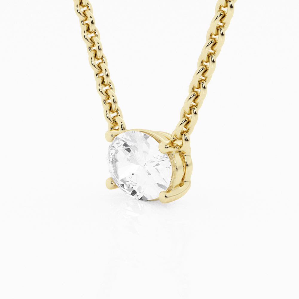 Ethereal Oval Necklace