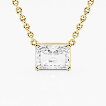 Ethereal 1ct Radiant Necklace