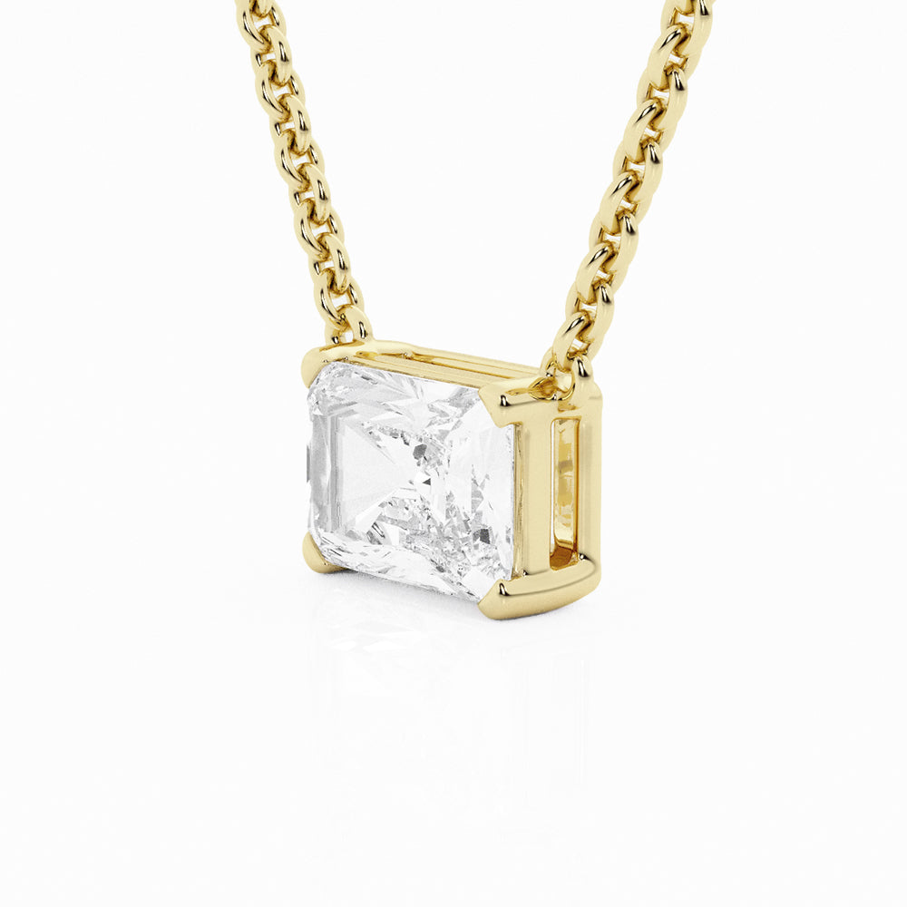 Ethereal 1ct Radiant Necklace