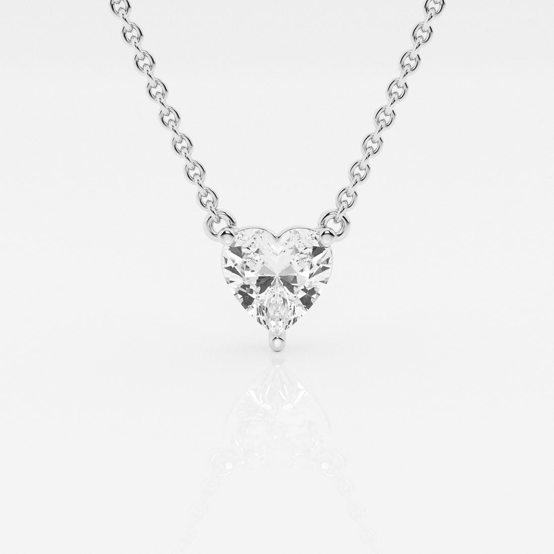 Ethereal 1ct Heart Necklace