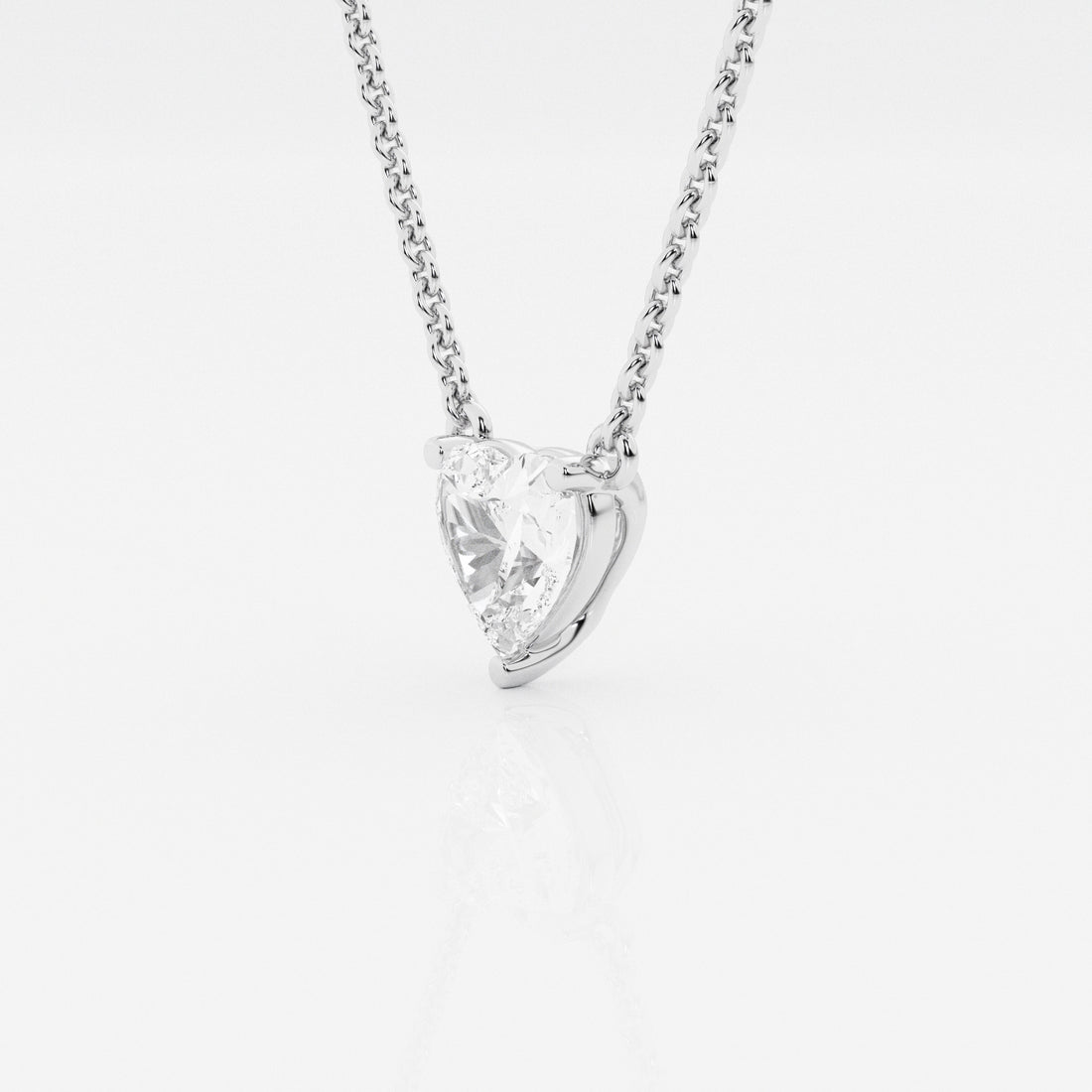 Ethereal 1ct Heart Necklace