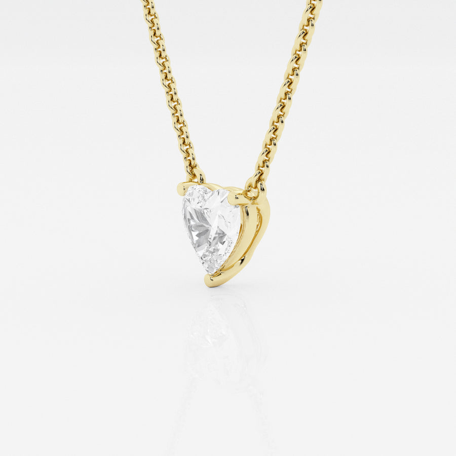 Ethereal 1ct Heart Necklace