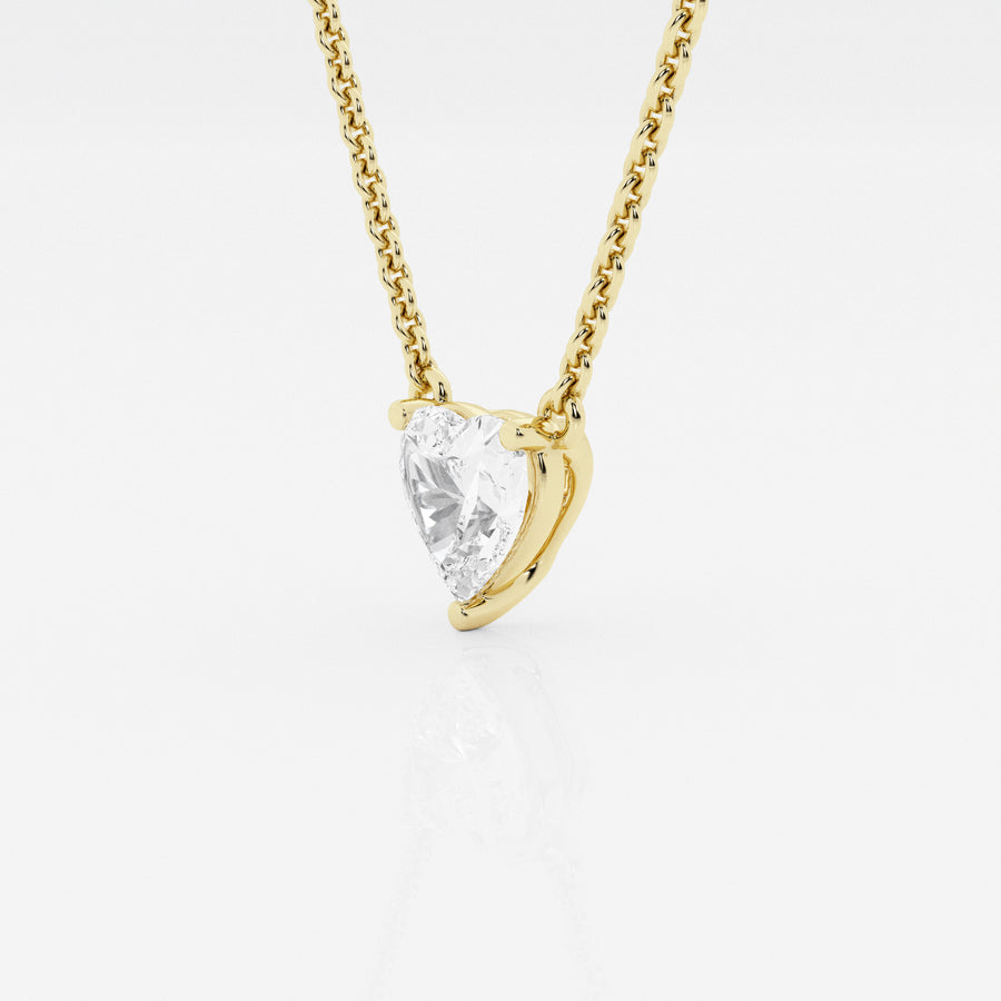 Ethereal 1ct Heart Necklace