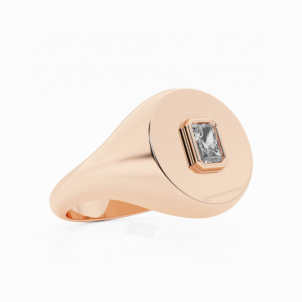 Defining Radiant Stamp Ring