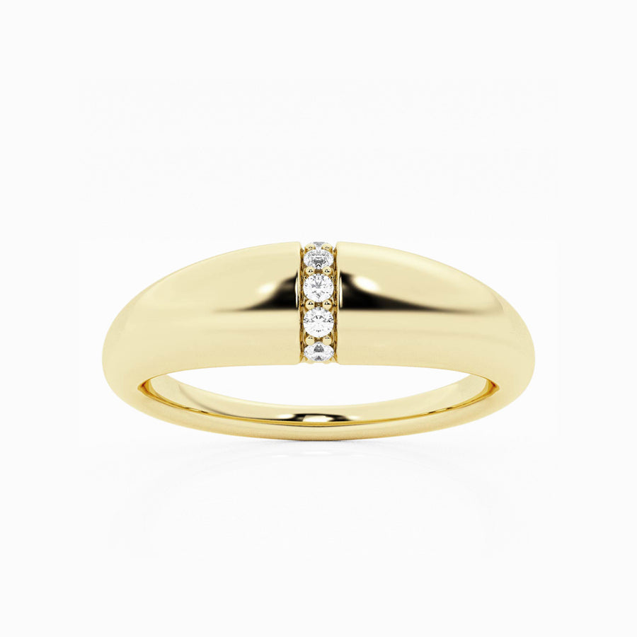 Bombe Diamond Ring