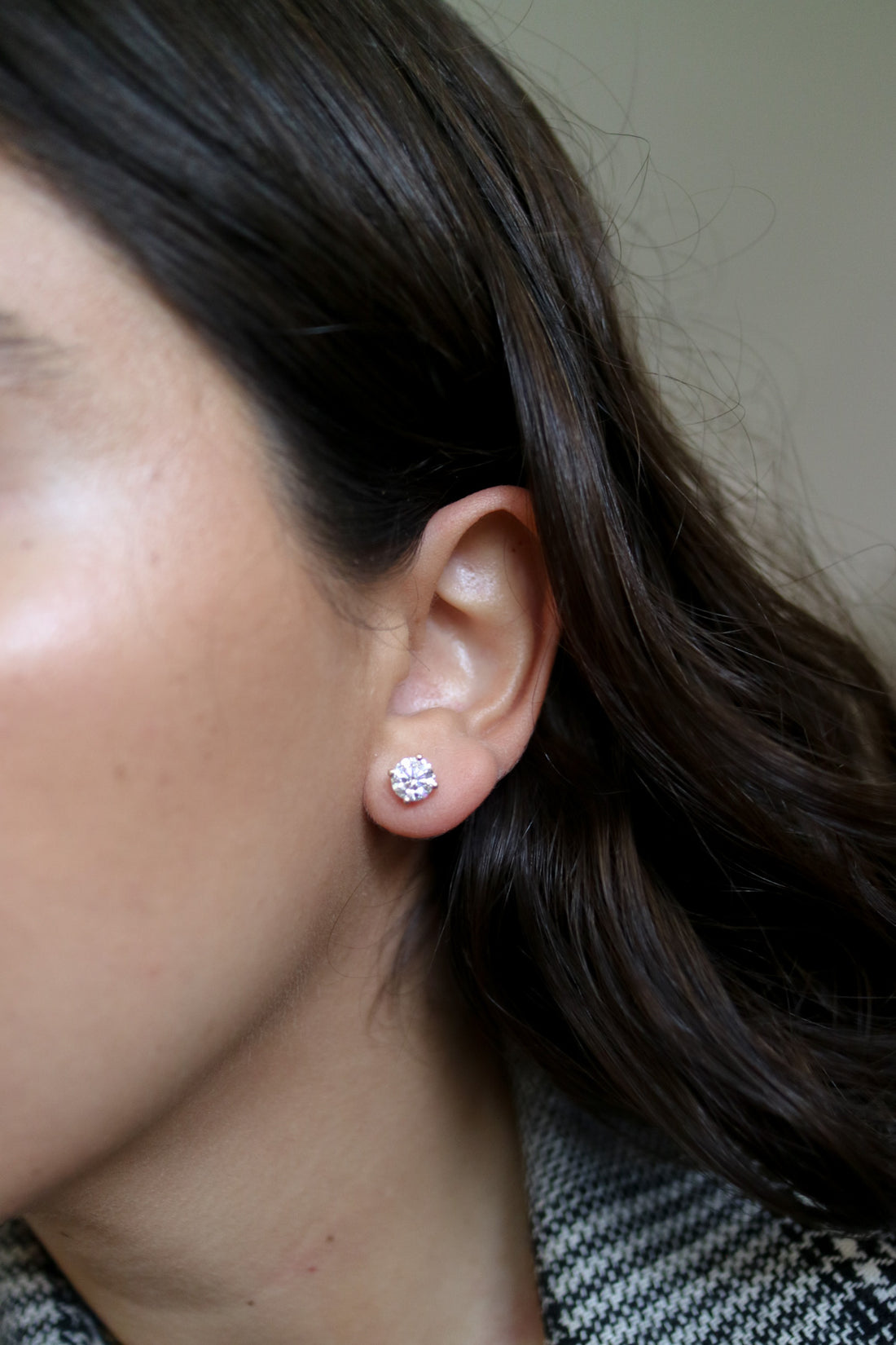 Ethereal 1ct Round Stud