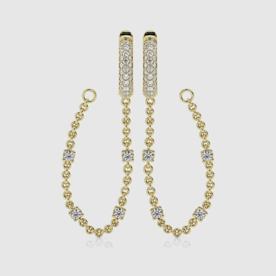 Bombë Chain Ear Cuff
