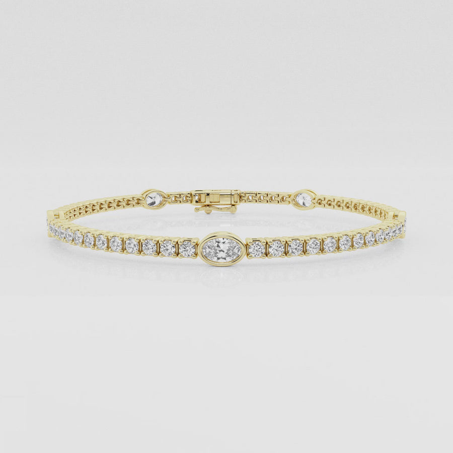 Empowering Oval Bracelet