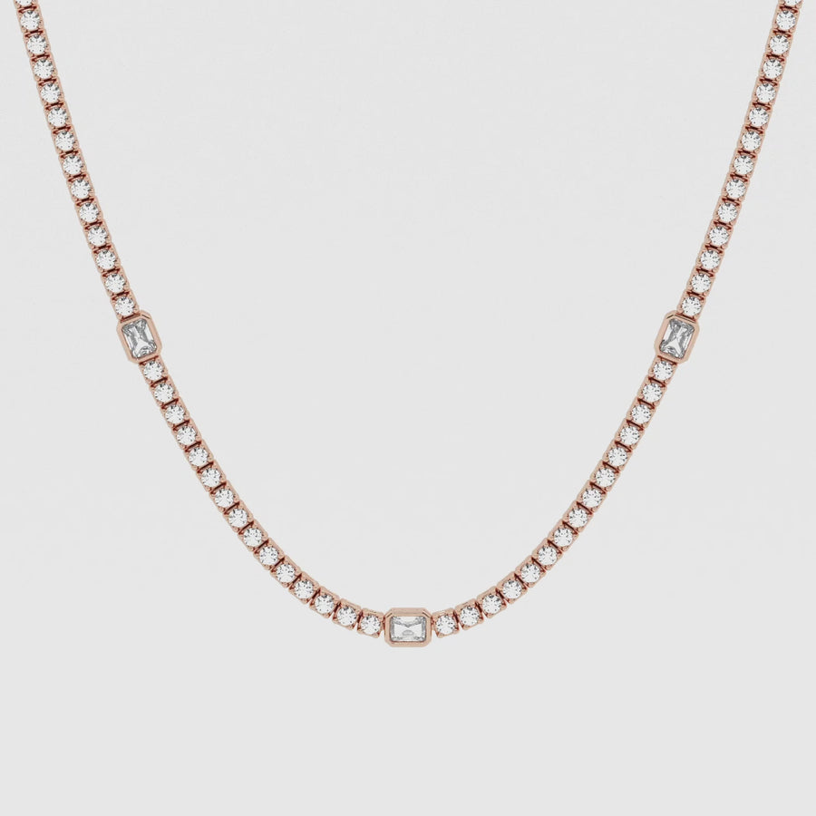 Empowering 8.7ct Radiant Necklace