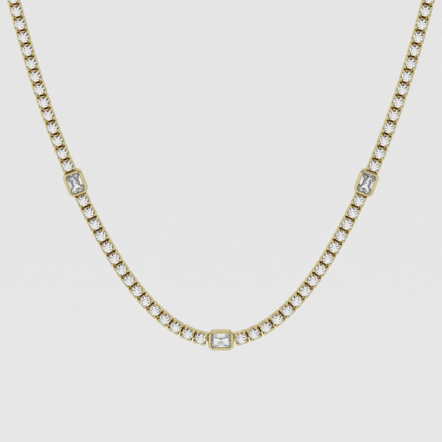 Empowering 8.7ct Radiant Necklace